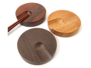 木製箸置･丸削